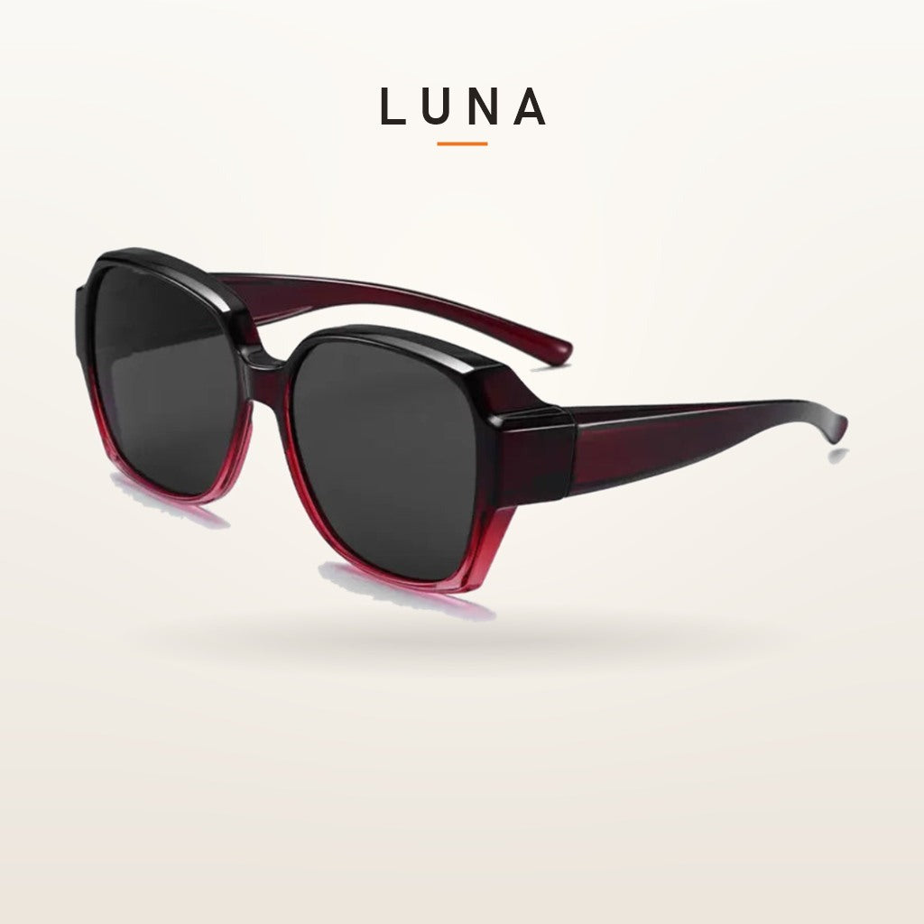 SunFit Dame – Rød/Sort Luna