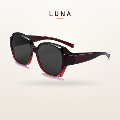 SunFit Dame – Rød/Sort Luna